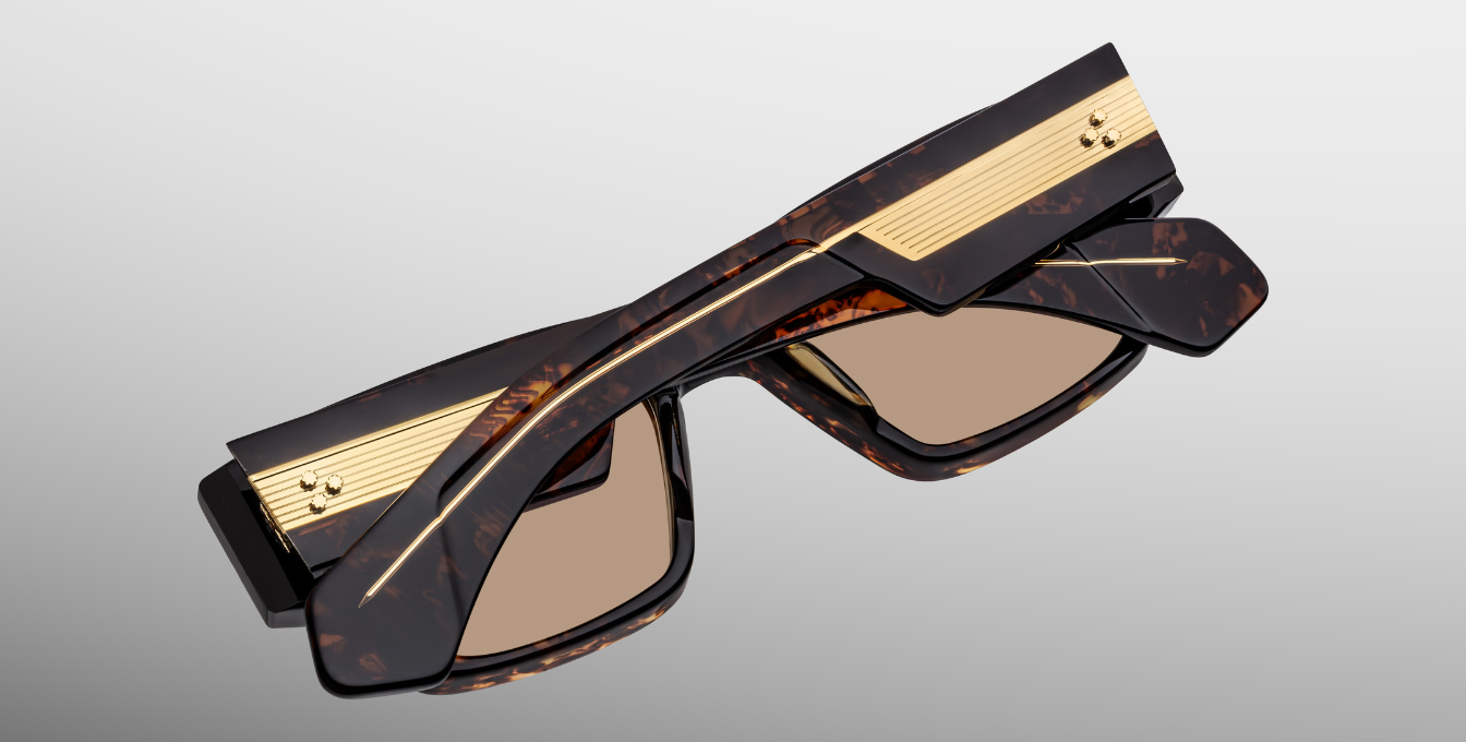 Jacques Marie Mage Zimmerman Sonnenbrille in Agar - limitierte, handgefertigte Luxusbrille 