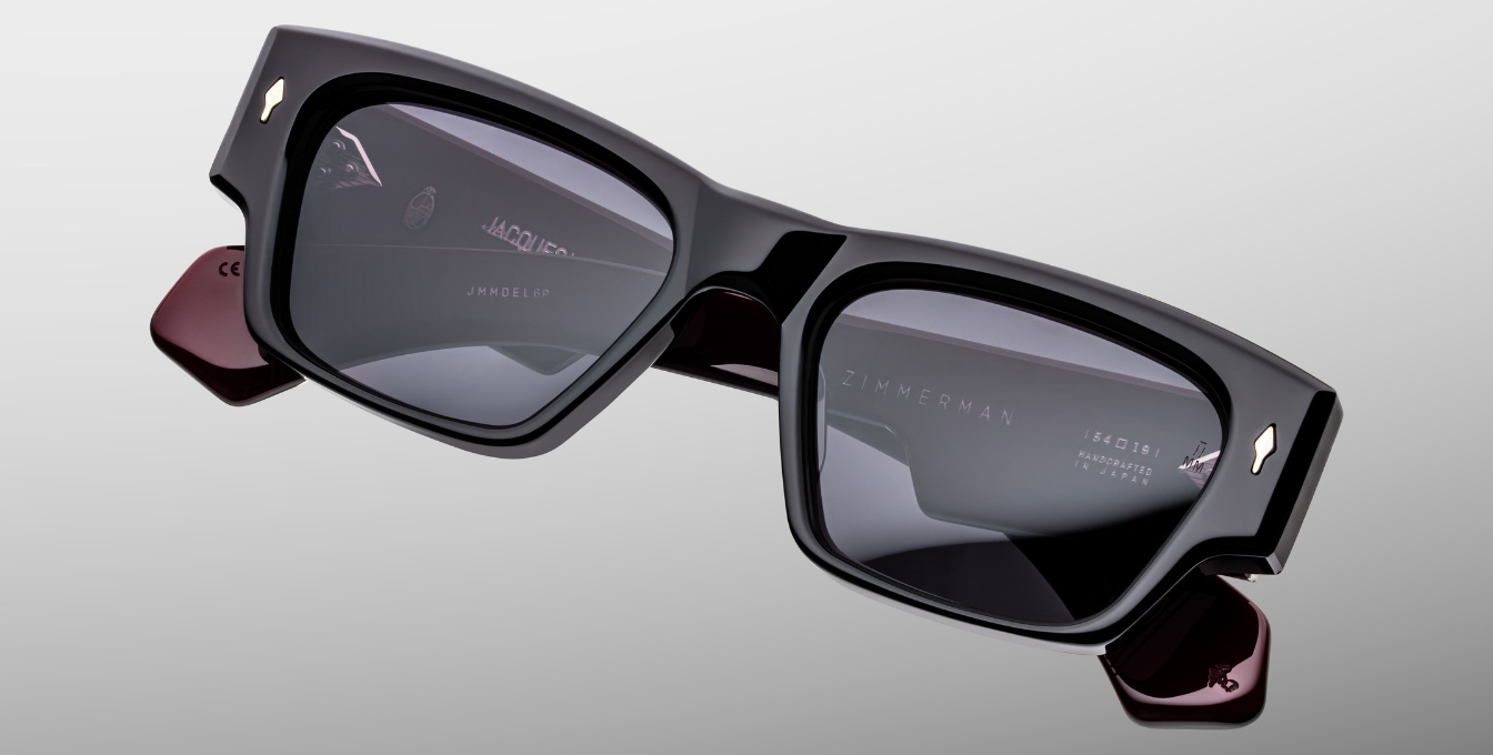 Jacques Marie Mage Zimmerman Sonnenbrille in Bloodstone - limitierte, handgefertigte Luxusbrille 