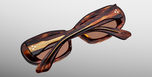 Jacques Marie Mage Ann Sonnenbrille in Bourbon - limitierte, handgefertigte Luxusbrille 