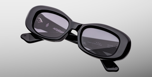 Jacques Marie Mage Ann Sonnenbrille in Raven - limitierte, handgefertigte Luxusbrille 