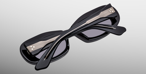 Jacques Marie Mage Ann Sonnenbrille in Raven - limitierte, handgefertigte Luxusbrille 