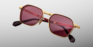 Jacques Marie Mage Beckett Sonnenbrille in Gold - limitierte, handgefertigte Luxusbrille 
