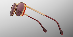 Jacques Marie Mage Beckett Sonnenbrille in Gold - limitierte, handgefertigte Luxusbrille 