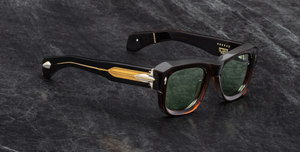 Jacques Marie Mage Last Frontier Conrad Sonnenbrille in Braun - limitierte, handgefertigte Luxusbrille