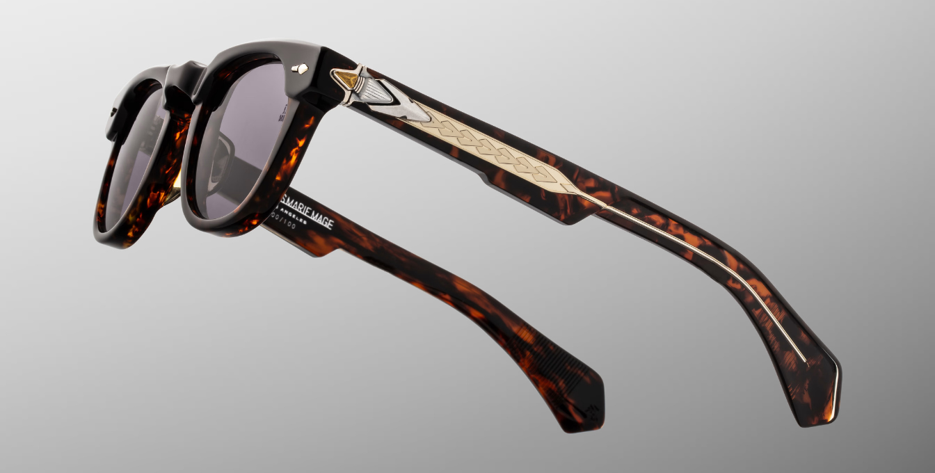 Jacques Marie Mage Last Frontier Wahkan | Beau | In-Store only Sonnenbrille in Schwarz - limitierte, handgefertigte Luxusbrille