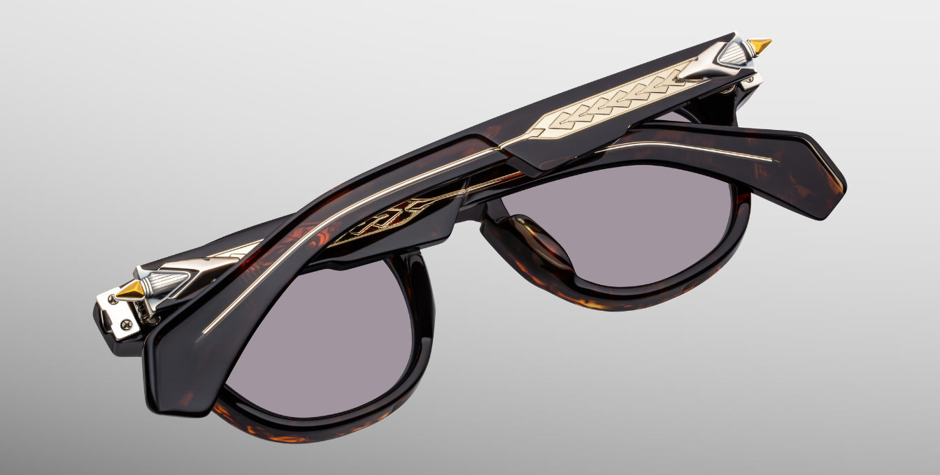 Jacques Marie Mage Last Frontier Wahkan | Beau | In-Store only Sonnenbrille in Schwarz - limitierte, handgefertigte Luxusbrille