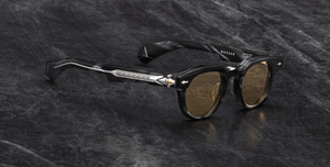 Jacques Marie Mage Last Frontier Wahkan | Ridgeway | In-Store only Sonnenbrille in Schwarz - limitierte, handgefertigte Luxusbrille