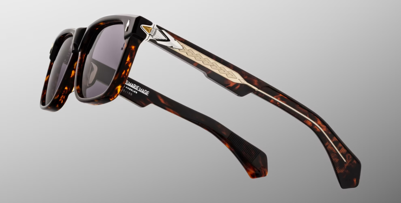 Jacques Marie Mage Last Frontier Bearcreek | Beau | In-Store only Sonnenbrille in Schwarz - limitierte, handgefertigte Luxusbrille