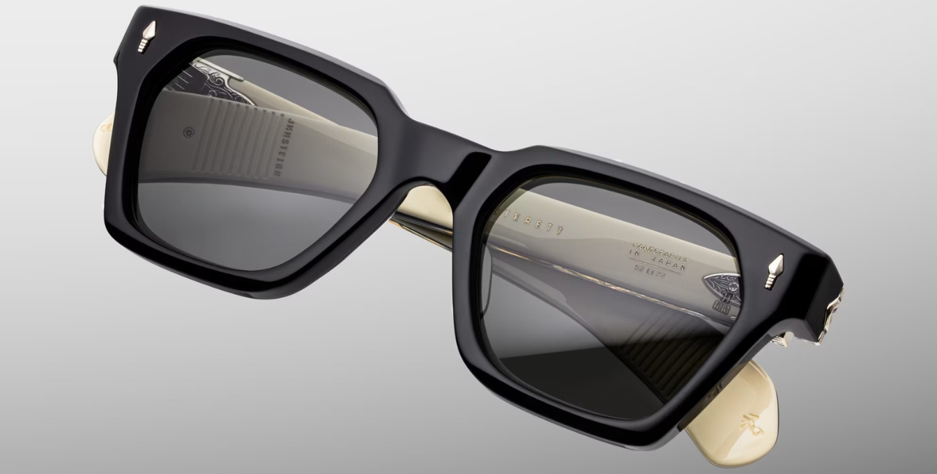 Jacques Marie Mage Last Frontier Sterett | Smoke | In-Store only Sonnenbrille in Rot und  Schwarz - limitierte, handgefertigte Luxusbrille