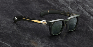 Jacques Marie Mage Last Frontier Sterett | Viper | In-Store only Sonnenbrille in Grün - limitierte, handgefertigte Luxusbrille
