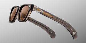 Jacques Marie Mage Last Frontier Sterett | Tempest | In-Store only Sonnenbrille in Braun - limitierte, handgefertigte Luxusbrille