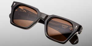 Jacques Marie Mage Last Frontier Sterett | Tempest | In-Store only Sonnenbrille in Braun - limitierte, handgefertigte Luxusbrille