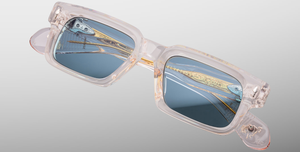 Jacques Marie Mage Last Frontier Belvedere | Cameo | In-Store only Sonnenbrille in Rosa - limitierte, handgefertigte Luxusbrille