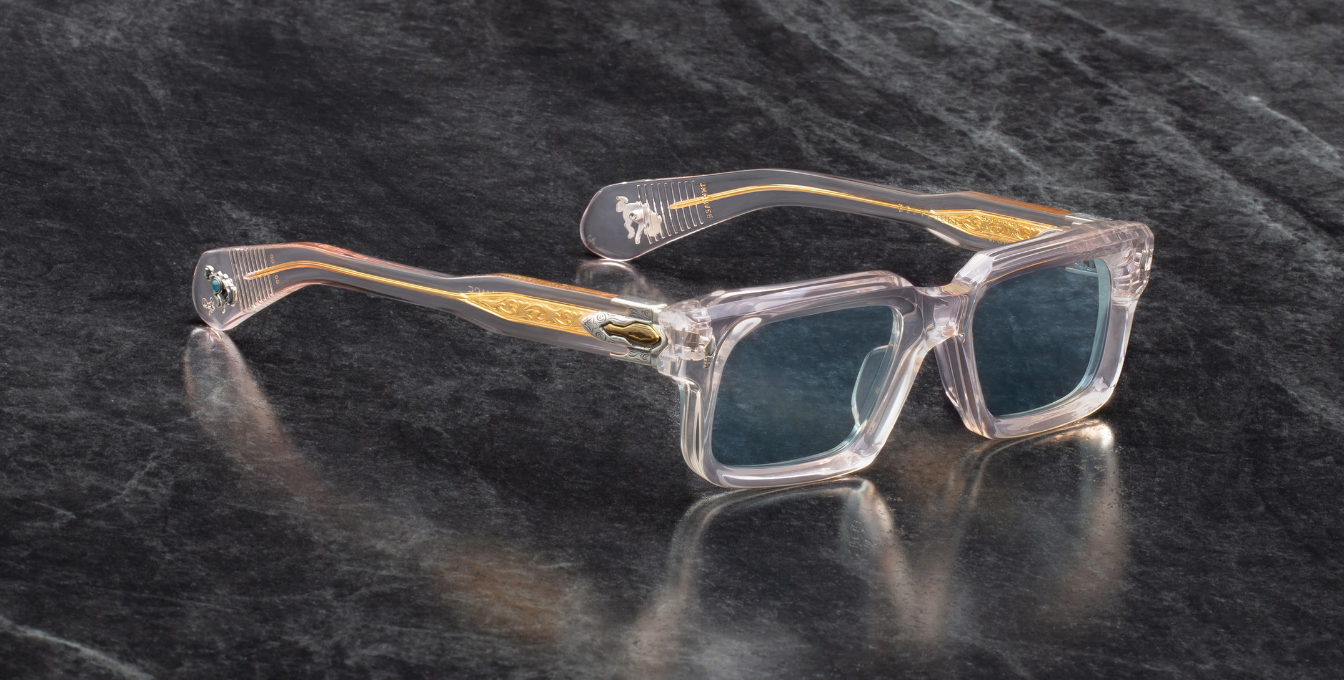 Jacques Marie Mage Last Frontier Belvedere | Cameo | In-Store only Sonnenbrille in Rosa - limitierte, handgefertigte Luxusbrille