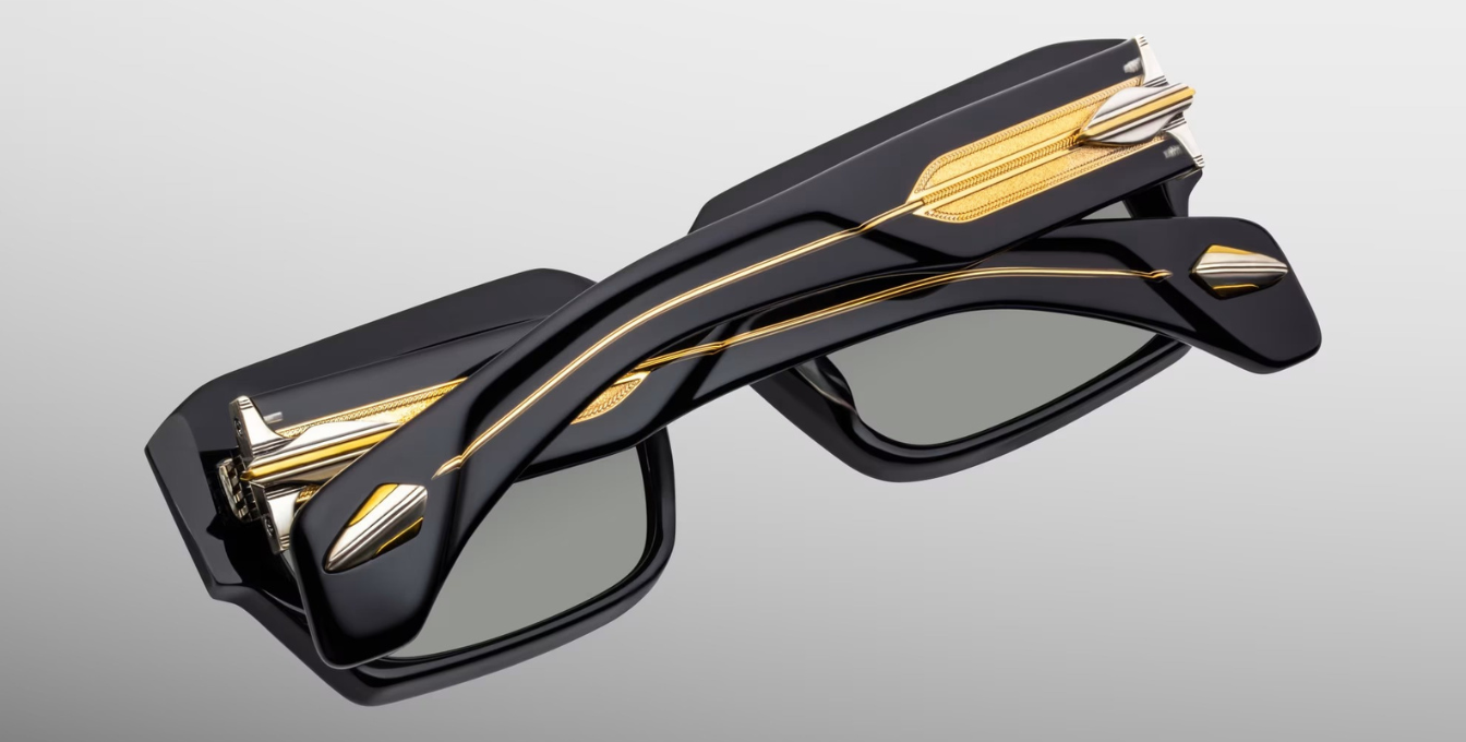 Jacques Marie Mage Last Frontier Dakota | Smoke | In-Store only Sonnenbrille in Schwarz - limitierte, handgefertigte Luxusbrille