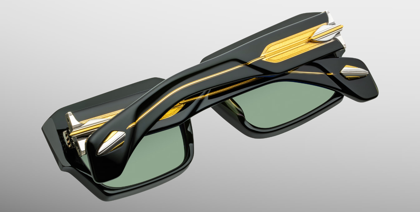 Jacques Marie Mage Last Frontier Dakota | Viper | In-Store only Sonnenbrille in Grün - limitierte, handgefertigte Luxusbrille