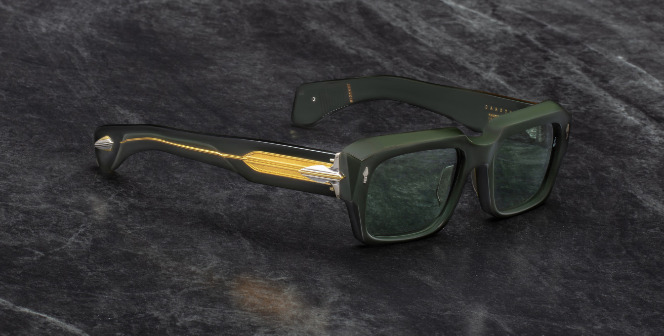 Jacques Marie Mage Last Frontier Dakota | Viper | In-Store only Sonnenbrille in Grün - limitierte, handgefertigte Luxusbrille