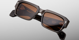 Jacques Marie Mage Last Frontier Dakota | Tempest | In-Store only Sonnenbrille in Braun - limitierte, handgefertigte Luxusbrille