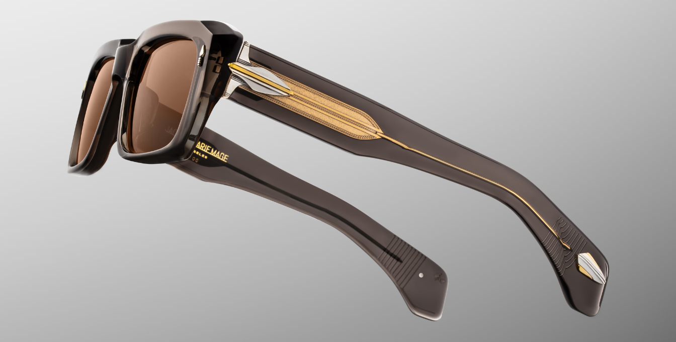 Jacques Marie Mage Last Frontier Dakota | Tempest | In-Store only Sonnenbrille in Braun - limitierte, handgefertigte Luxusbrille