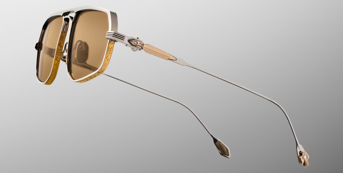 Jacques Marie Mage Last Frontier Kalispell | Electrum | In-Store only Sonnenbrille in Silber - limitierte, handgefertigte Luxusbrille