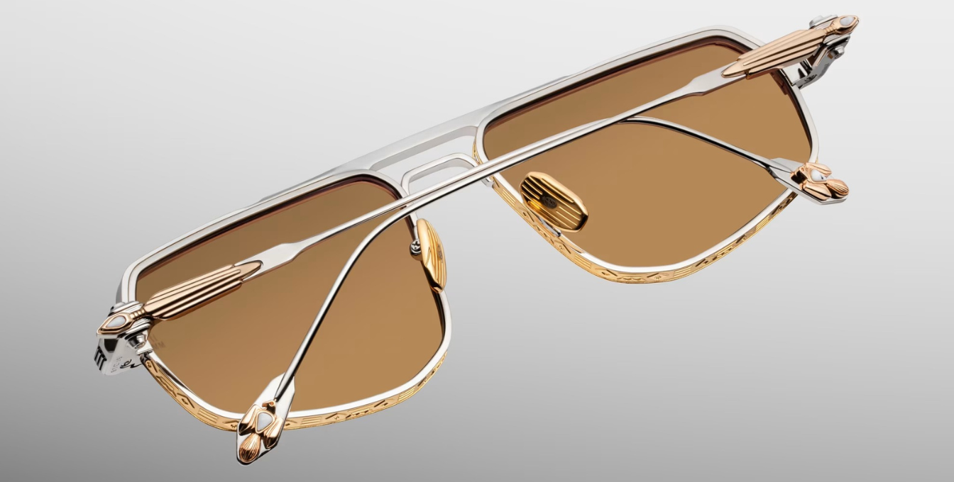 Jacques Marie Mage Last Frontier Kalispell | Electrum | In-Store only Sonnenbrille in Silber - limitierte, handgefertigte Luxusbrille