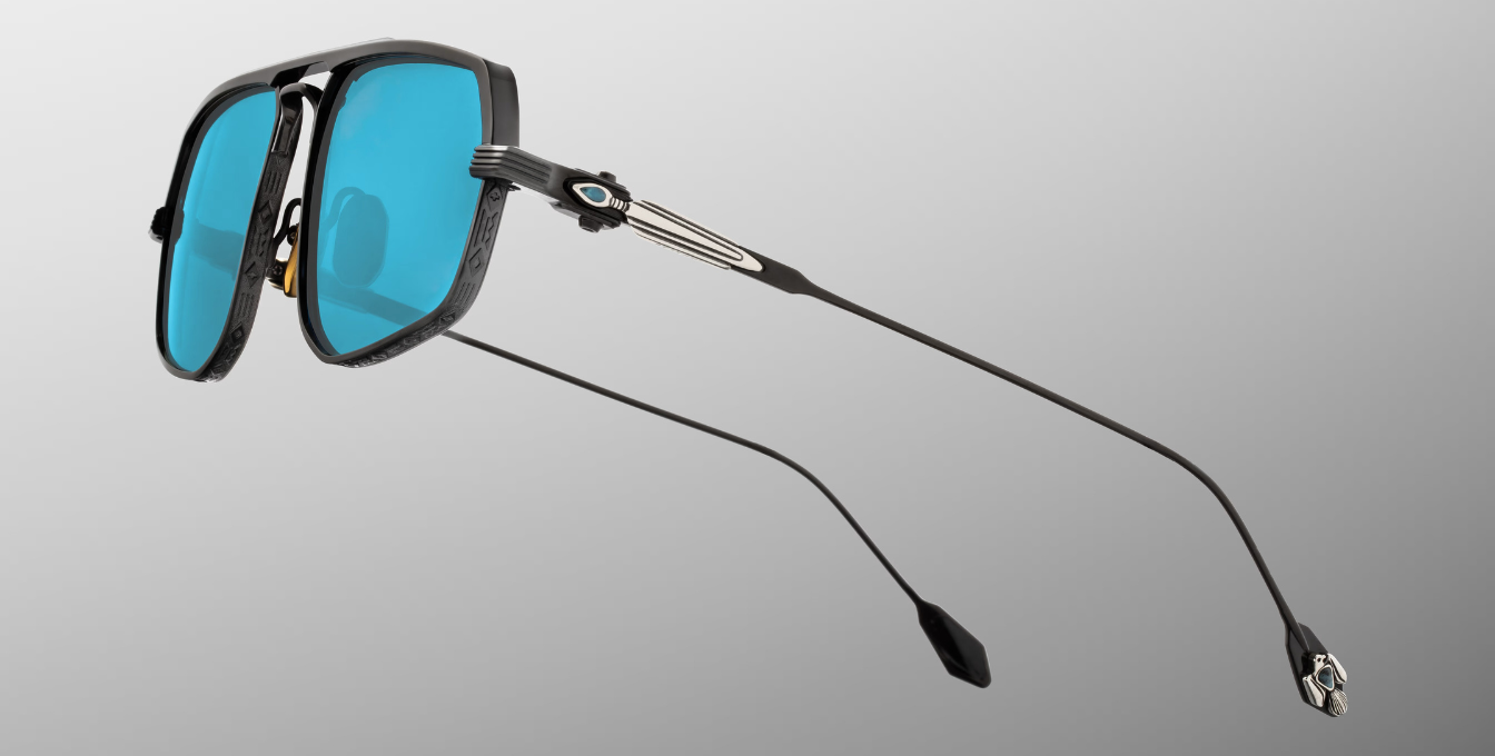 Jacques Marie Mage Last Frontier Kalispell | Black | In-Store only Sonnenbrille in Schwarz - limitierte, handgefertigte Luxusbrille