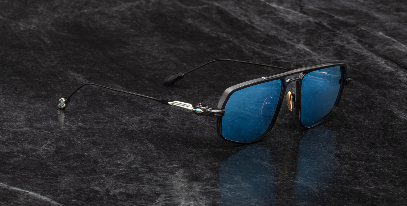 Jacques Marie Mage Last Frontier Kalispell | Black | In-Store only Sonnenbrille in Schwarz - limitierte, handgefertigte Luxusbrille