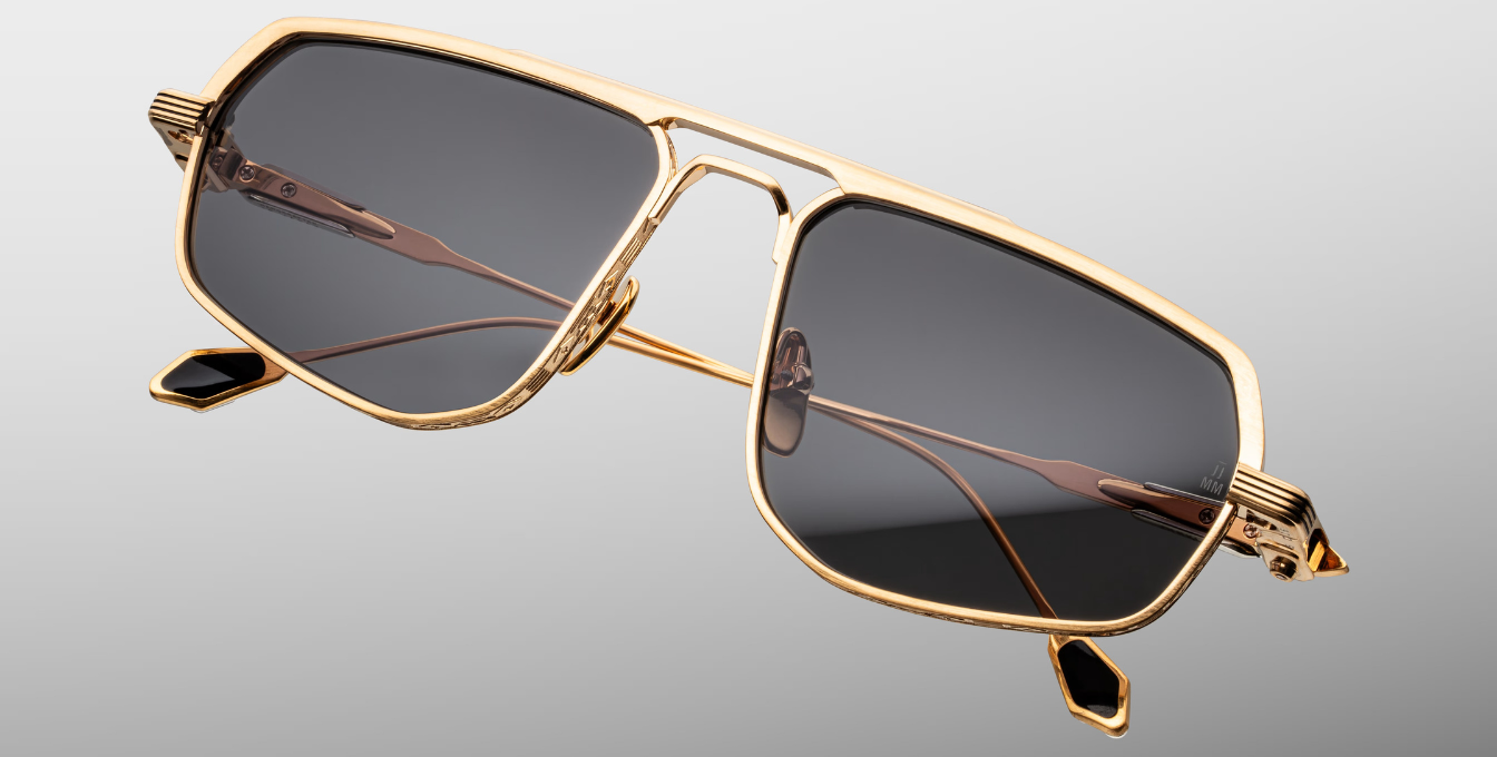 Jacques Marie Mage Last Frontier Kalispell | Maxi | In-Store only Sonnenbrille in Gold - limitierte, handgefertigte Luxusbrille