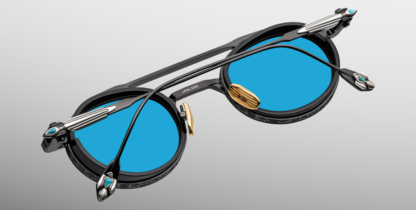 Jacques Marie Mage Last Frontier Livingston | Black | In-Store only Sonnenbrille in Schwarz - limitierte, handgefertigte Luxusbrille