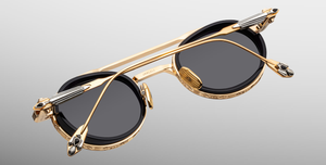 Jacques Marie Mage Last Frontier Livingston | Maxi | In-Store only Sonnenbrille in Schwarz - limitierte, handgefertigte Luxusbrille