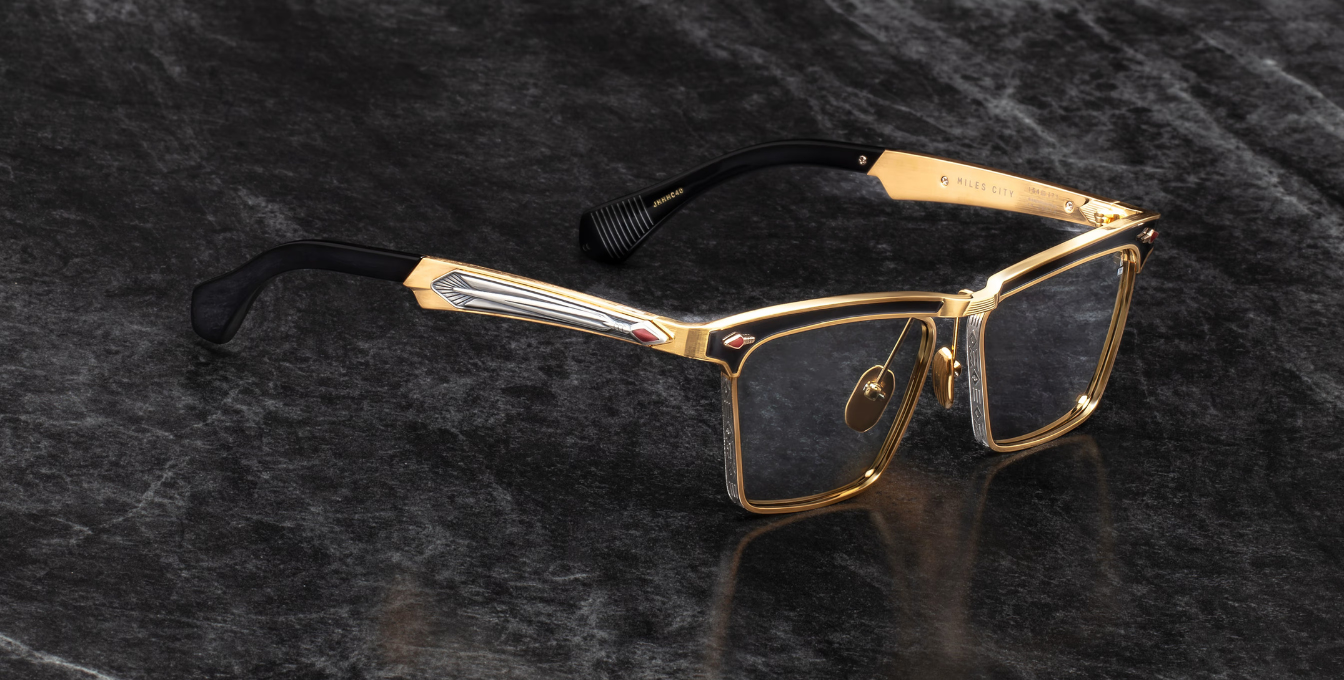 Jacques Marie Mage Last Frontier Miles-City | Gold | In-Store only Sonnenbrille in Gold - limitierte, handgefertigte Luxusbrille