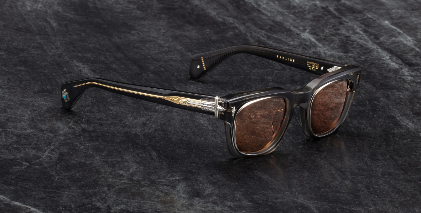 Jacques Marie Mage Last Frontier Rawlins | Tempest | In-Store only Sonnenbrille in Braun - limitierte, handgefertigte Luxusbrille