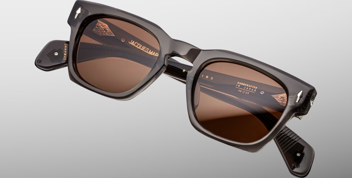 Jacques Marie Mage Last Frontier Rawlins | Tempest | In-Store only Sonnenbrille in Braun - limitierte, handgefertigte Luxusbrille