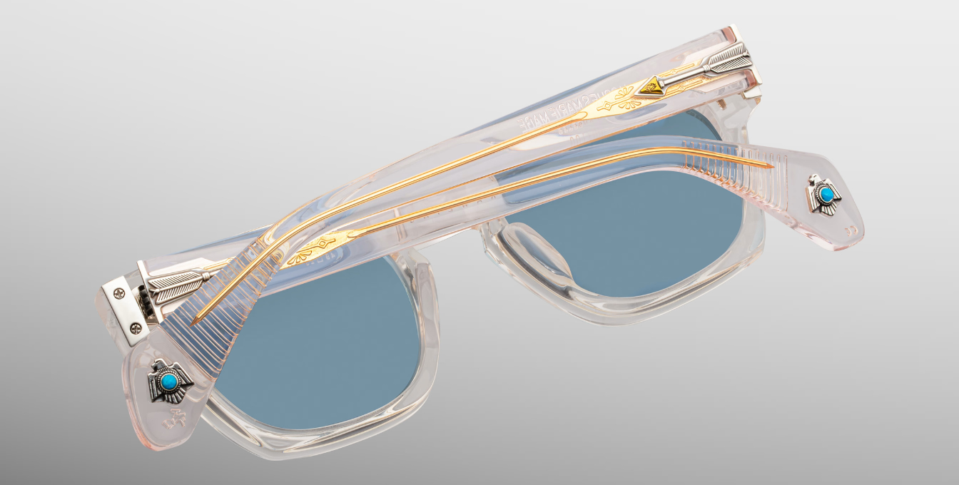 Jacques Marie Mage Last Frontier Rawlins | Cameo | In-Store only Sonnenbrille in Braun - limitierte, handgefertigte Luxusbrille