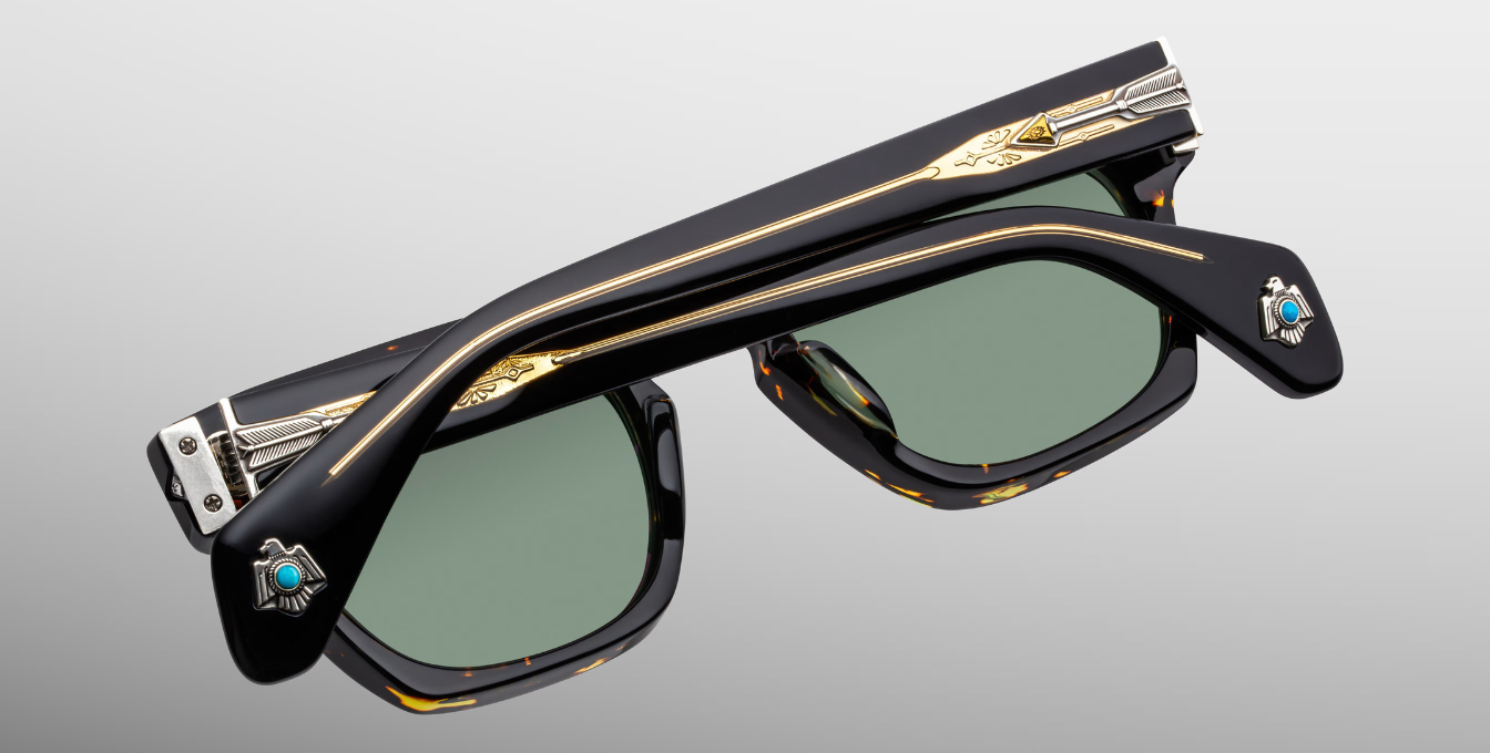 Jacques Marie Mage Last Frontier Rawlins | Castor | In-Store only Sonnenbrille in Braun - limitierte, handgefertigte Luxusbrille