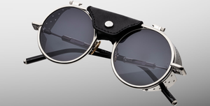 Jacques Marie Mage Sonnenbrille in Glacier in Silver - limitierte, handgefertigte Luxusbrille 
