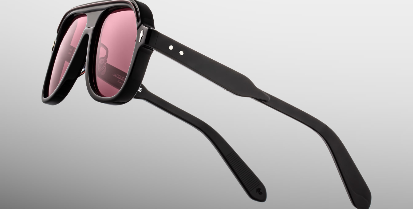 Jacques Marie Mage Sonnenbrille in Teewinot in Black - limitierte, handgefertigte Luxusbrille 