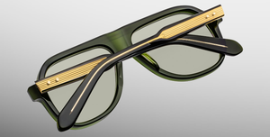 Jacques Marie Mage Sonnenbrille in Teewinot in Rover - limitierte, handgefertigte Luxusbrille 