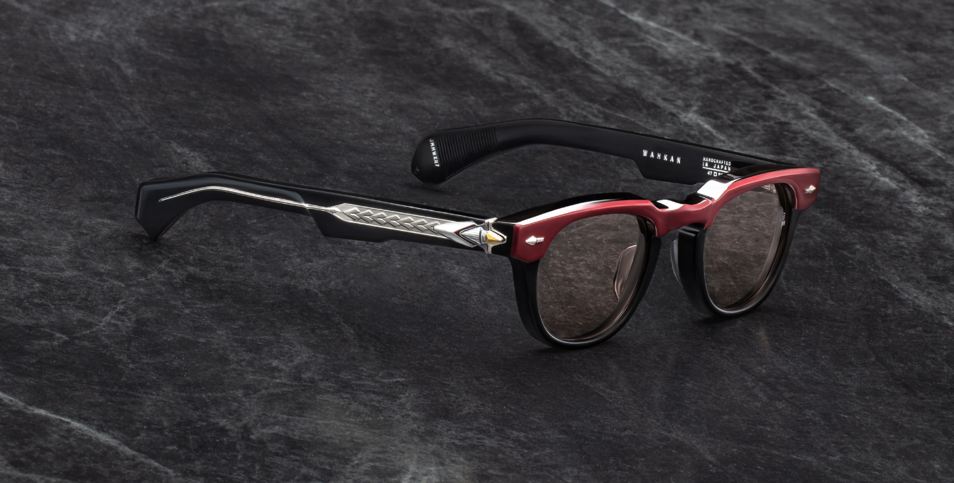 Jacques Marie Mage Last Frontier Wahkan | Bordeaux Empire | In-Store only Sonnenbrille in Schwarz - limitierte, handgefertigte Luxusbrille