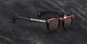 Jacques Marie Mage Last Frontier Wahkan | Bordeaux Empire | In-Store only Sonnenbrille in Schwarz - limitierte, handgefertigte Luxusbrille