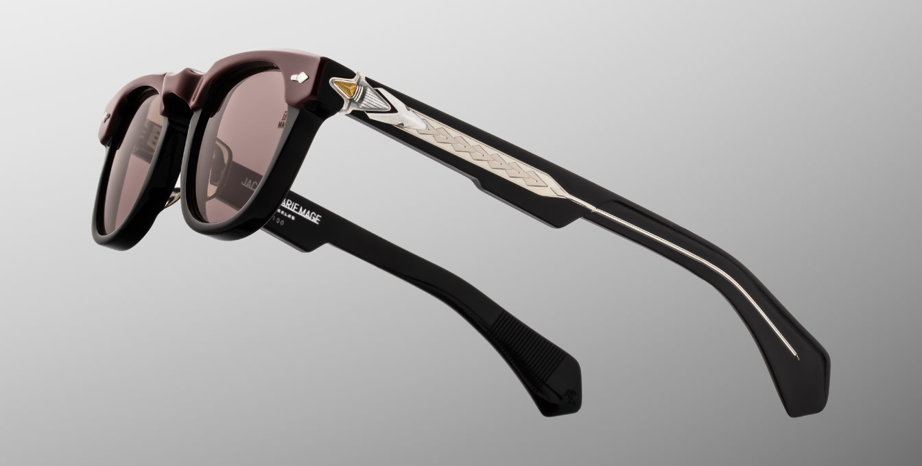 Jacques Marie Mage Last Frontier Wahkan | Bordeaux Empire | In-Store only Sonnenbrille in Schwarz - limitierte, handgefertigte Luxusbrille