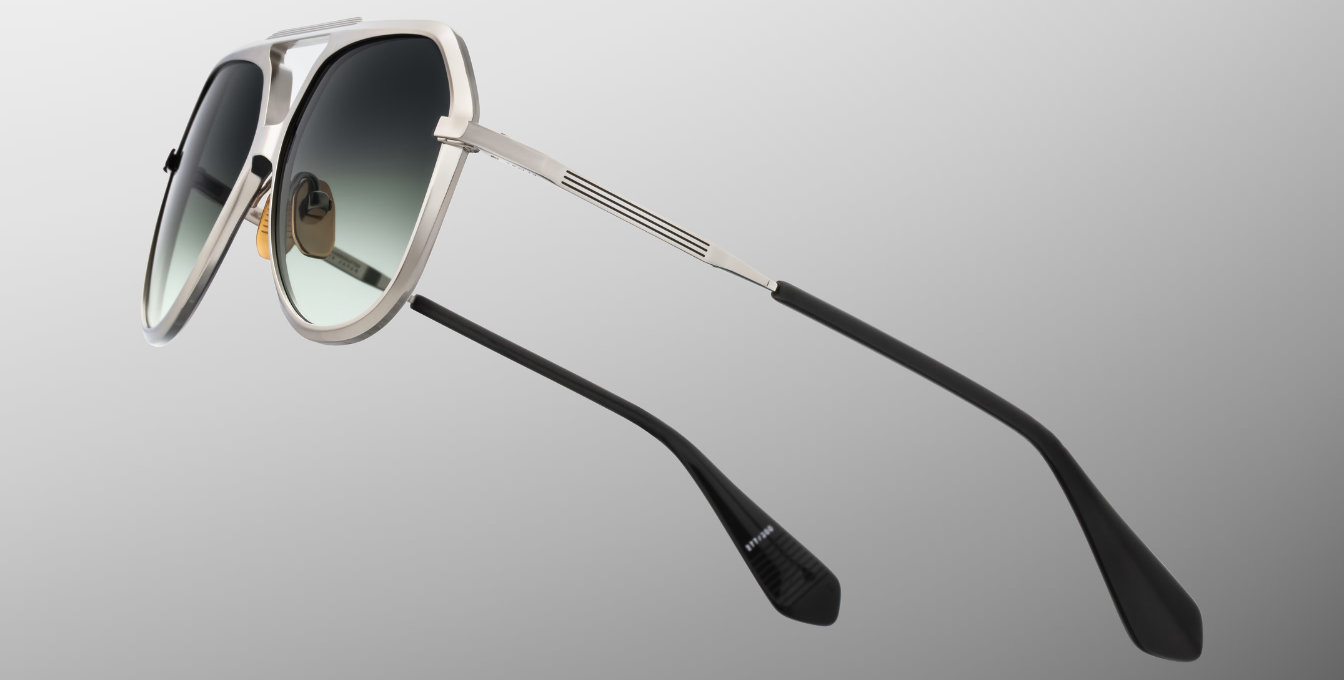 Jacques Marie Mage Maxime Harlem – aviator limitierte Luxussonnenbrille, handgefertigt in Japan