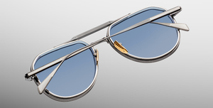 Jacques Marie Mage Commander Antique Silver – limitierte JMM Sonnenbrille, Rückansicht