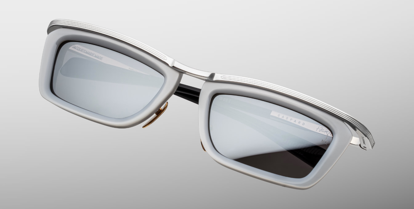 Jacques Marie Mage Gaspard Argent Luxus Sonnenbrille - limitierte, handgefertigte Luxusbrille