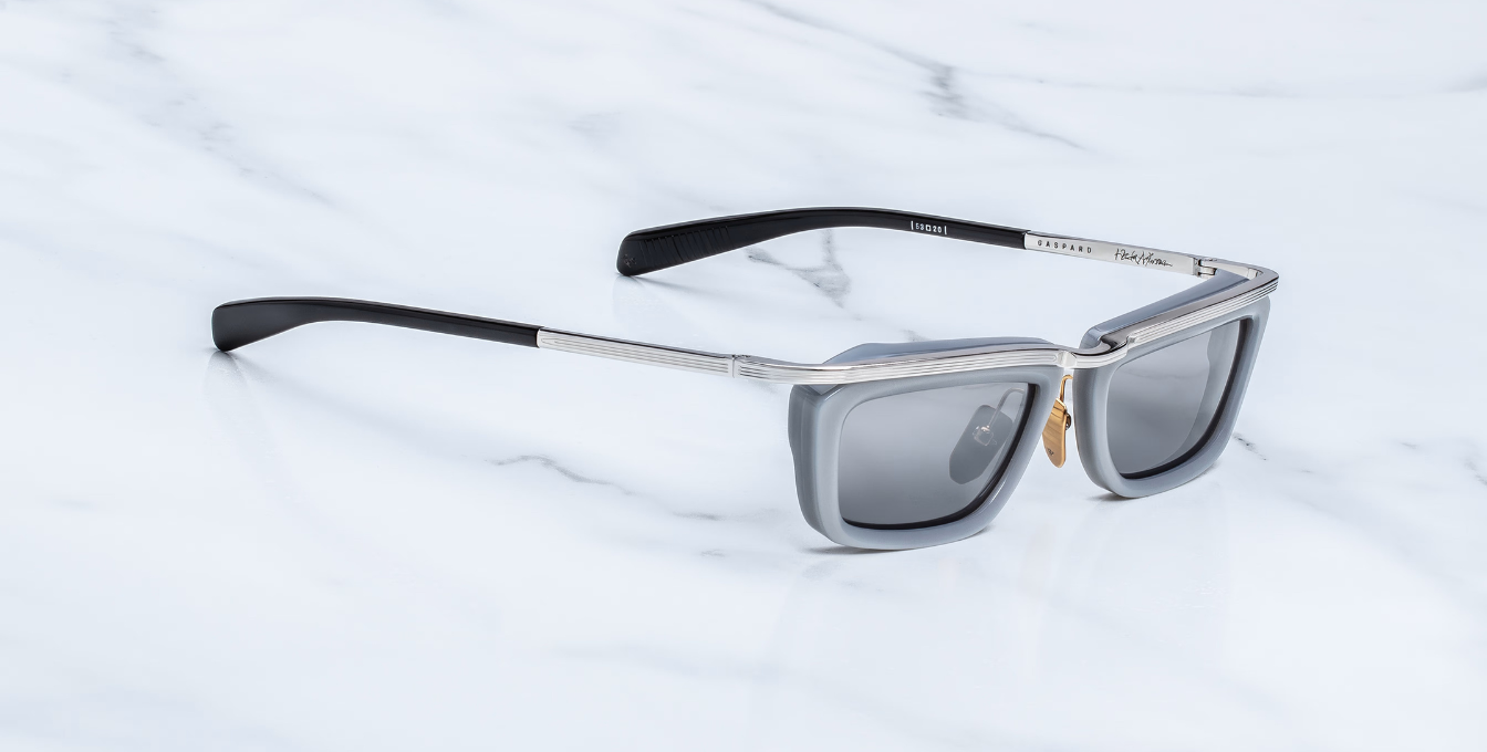 Jacques Marie Mage Gaspard Argent Luxus Sonnenbrille - limitierte, handgefertigte Luxusbrille