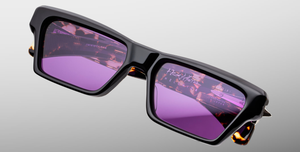 Jacques Marie Mage Melchior Amethyst Luxus Sonnenbrille - limitierte, handgefertigte Luxusbrille