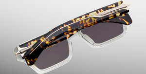 Jacques Marie Mage Melchior Amethyst Luxus Sonnenbrille - limitierte, handgefertigte Luxusbrille