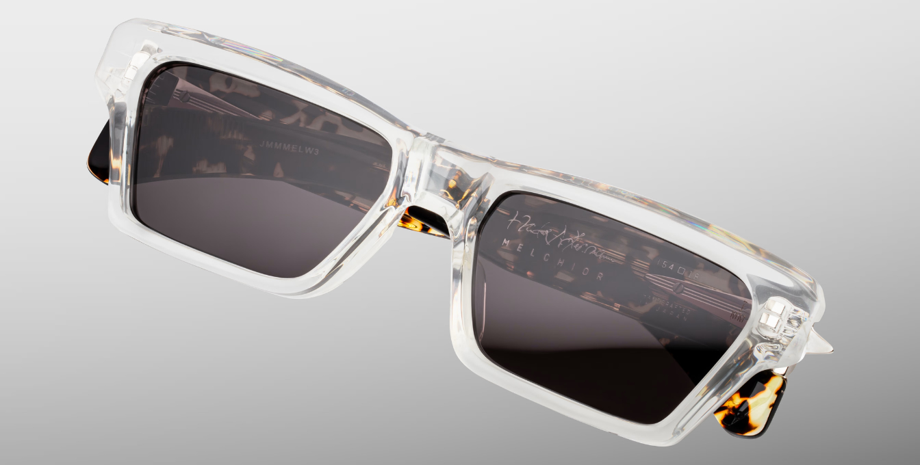 Jacques Marie Mage Melchior Amethyst Luxus Sonnenbrille - limitierte, handgefertigte Luxusbrille