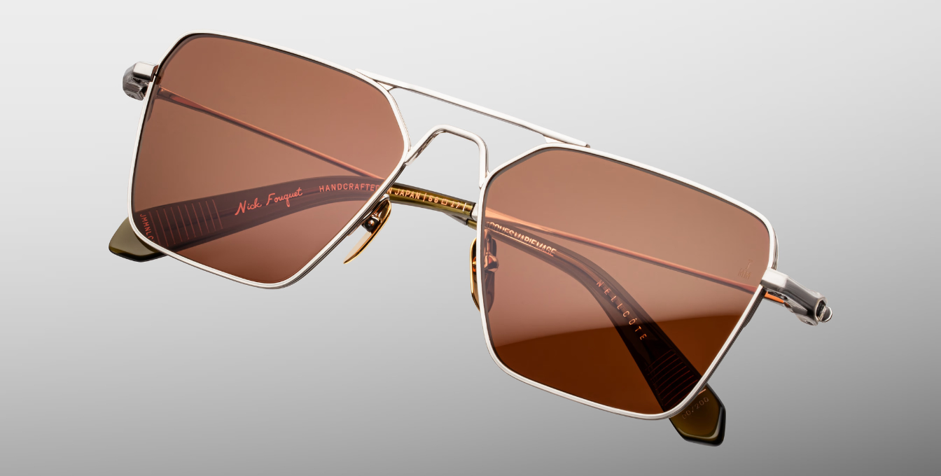Jacques Marie Mage Nellcôte | Pastis - limitierte Luxussonnenbrille, handgefertigt in Japan 