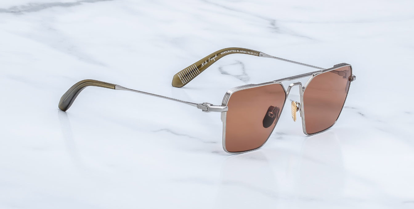 Jacques Marie Mage Nellcôte | Pastis - limitierte Luxussonnenbrille, handgefertigt in Japan 